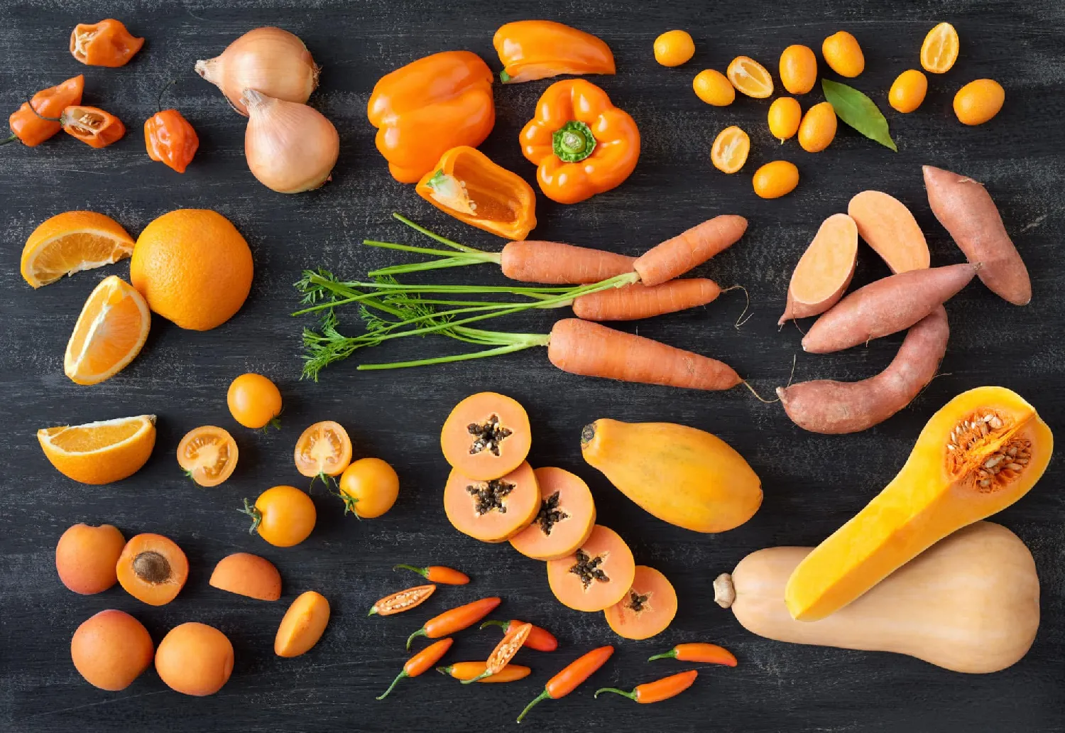 Thực phẩm màu cam: Carotenoid, Tim mạch, Giảm Cholesterol