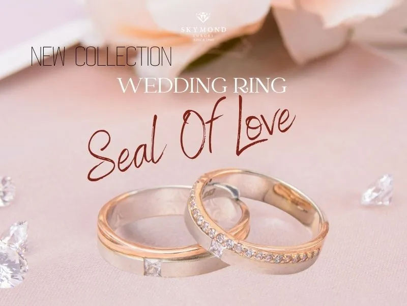 Bật mí nguồn cảm hứng BST Nhẫn cưới mới Seal of love: Dấu ấn tình yêu